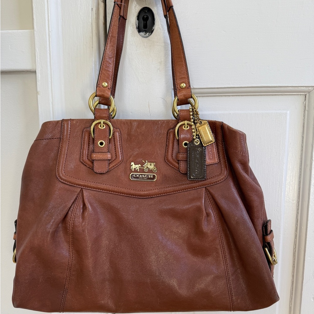 Coach - Madison Carryall Satchel + Crossbody Bag
